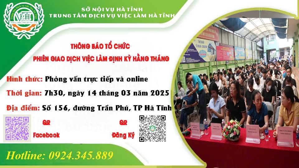 Thông báo tổ chức Phiên GDVL định kỳ ngày 14/03/2025